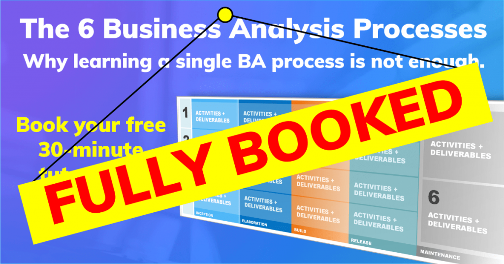 The 6 Business Analysis Processes