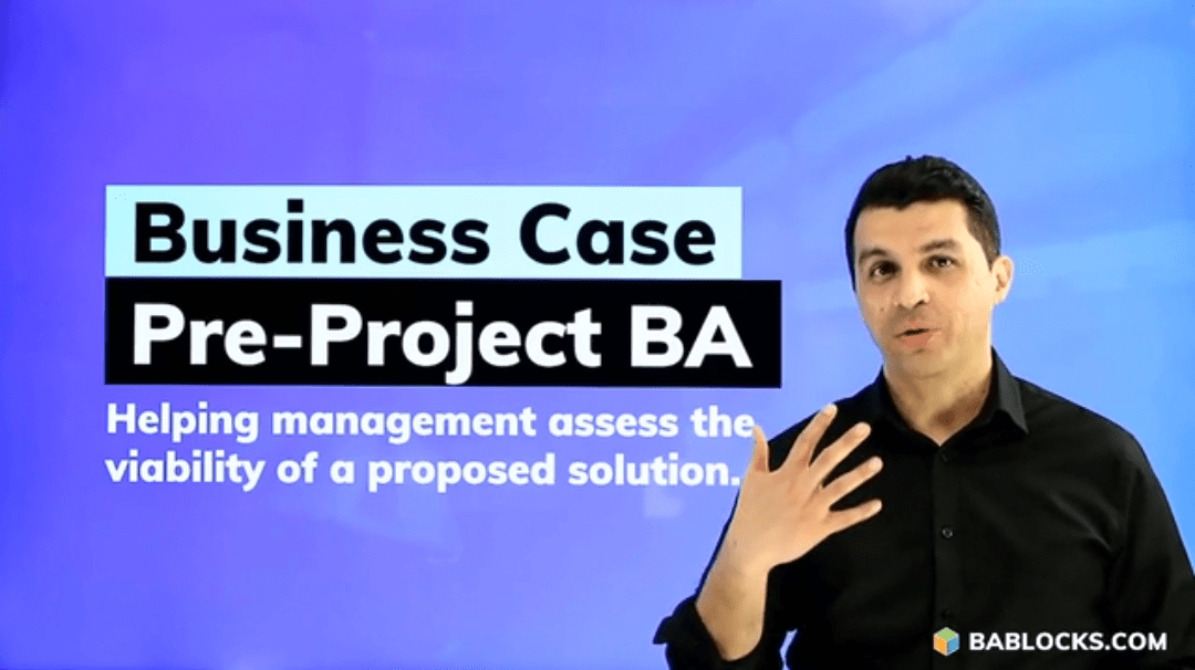 Pre-Project Business Analysis Work