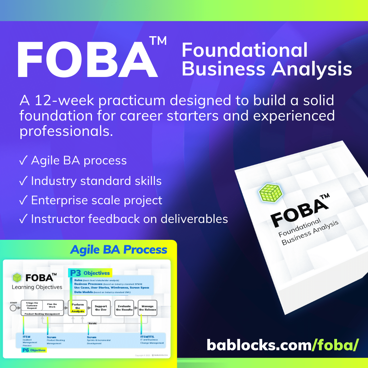 Build Your Business Analysis Foundation with FOBA™
